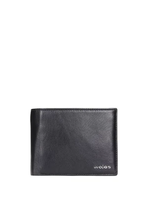 Wojas Skórzany portfel w kolorze czarnym - (S)12,5 x (W)10,5 x (G)4 cm rozmiar: onesize