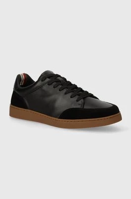 Wojas sneakersy skórzane kolor czarny 1021751