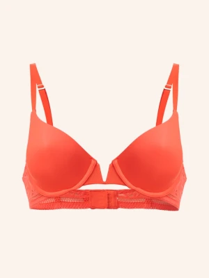 Wolford Biustonosz Usztywniany Lightly Lined Demi rot POMARAŃCZOWY