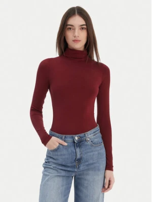 Wolford Body Colorado 75083 Bordowy Slim Fit