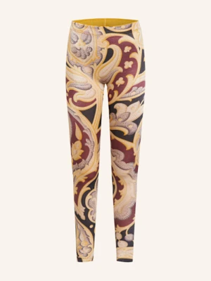 Wolford Legginsy Rajstopowe Paisley Baroque grau