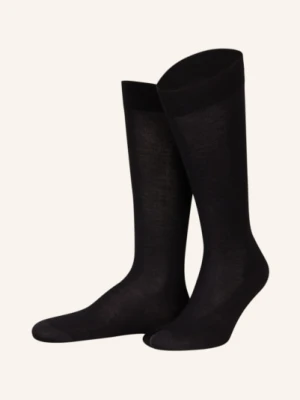 Wolford Podkolanówki Merino Z Dodatkiem Wełny Merino schwarz