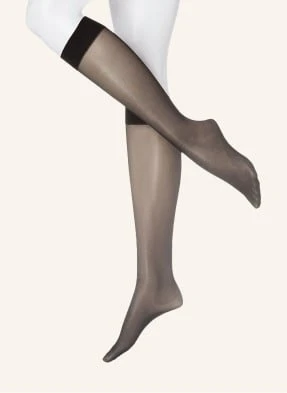 Wolford Podkolanówki Satin Touch, 3 Szt. W Opakowaniu schwarz