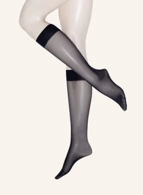Wolford Podkolanówki Satin Touch blau