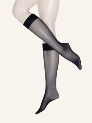 Wolford Podkolanówki Satin Touch blau