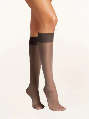 Wolford Podkolanówki Satin Touch schwarz