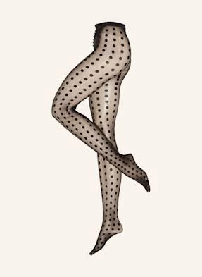 Wolford Rajstopy Bonny Dots schwarz