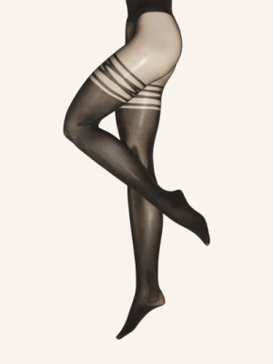 Wolford Rajstopy Cienkie Suspender Tights schwarz