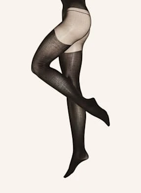 Wolford Rajstopy Garter Belt Tights schwarz