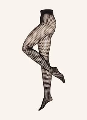 Wolford Rajstopy Graphic Pattern schwarz