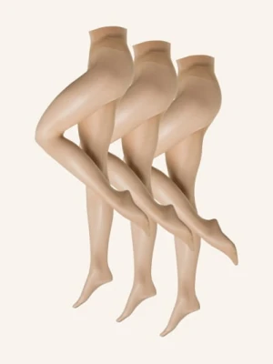 Wolford Rajstopy Satin Touch Comfort, 3 Pary beige