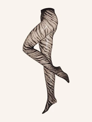 Wolford Rajstopy Tiger schwarz