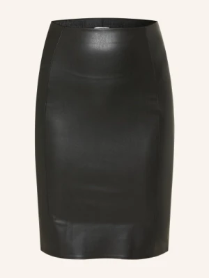 Wolford Spódnica Jenna W Stylu Skórzanym schwarz