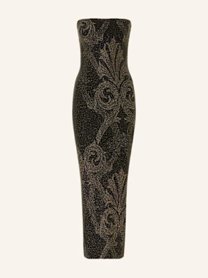 Wolford Sukienka Etui Metallic Jacquard Z Błyszczącą Przędzą gold