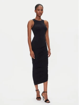 Wolford Sukienka koktajlowa Crescent Drape 57183 Czarny Slim Fit