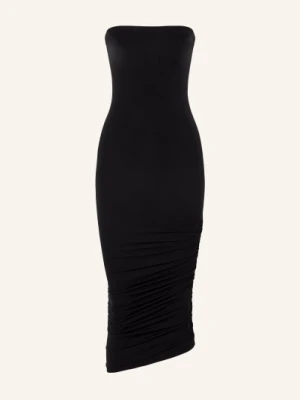 Wolford Sukienka Z Odkrytymi Ramionami Fatal Z Dżerseju schwarz