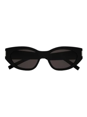 Women`s Cateye Sunglasses in Black Saint Laurent