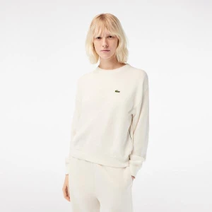 Women?s Round Neck Organic Cotton Sweater Lacoste