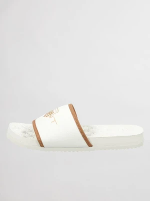 Women'S White Slippers GANT