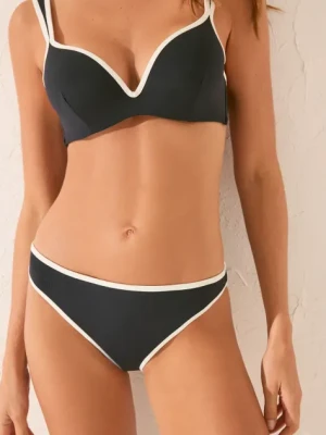 women'secret figi kąpielowe kolor czarny 6469678