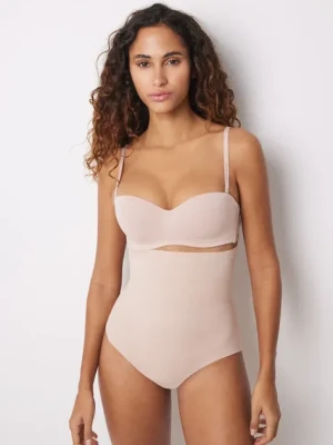 women'secret figi modelujące SHAPE MICRO BONDING kolor beżowy 5182796