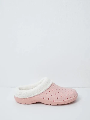 women'secret kapcie damskie MMR RANCH CLOG różowy