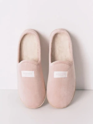 women'secret kapcie EVERYDAY ESSENTIALS kolor różowy 4992553