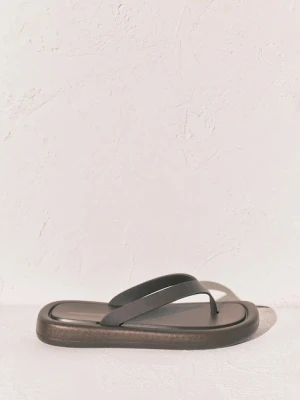 Women'secret klapki damskie SI FLIP FLOP CHOCOLAT