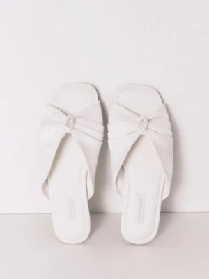 women'secret klapki SB WHITE SLPRS