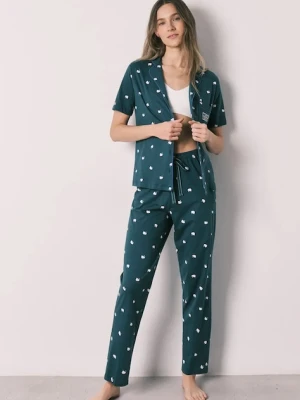 women'secret komplet loungwear damski bawełniany
