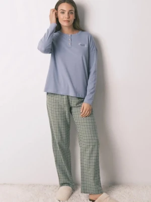 women'secret komplet piżamowy bawełniany