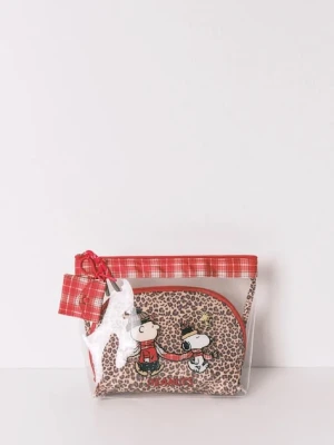 women'secret kosmetyczka SNOOPY 2-pack kolor czerwony 4842025