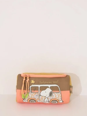 women'secret kosmetyczka SNOOPY kolor zielony 4849276
