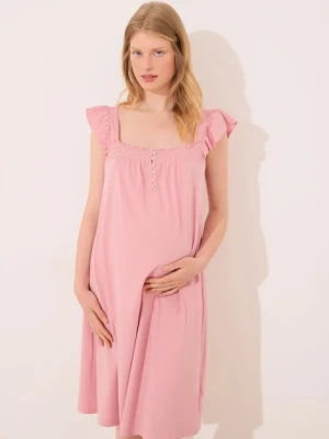 women'secret koszula nocna damska kolor różowy 3639175