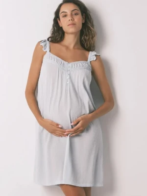 women'secret koszula nocna damska kolor turkusowy 3632487