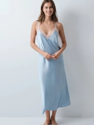 women'secret koszula nocna damska niebieski