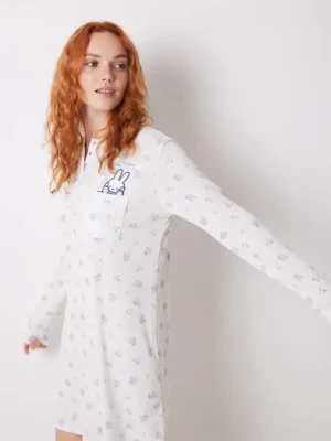 women'secret koszula nocna Miffy damska kolor beżowy 4448045