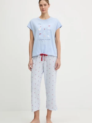 women'secret piżama bawełniana