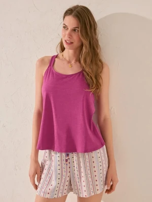 women'secret piżama damska kolor biały 3709676