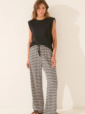 women'secret piżama damska kolor czarny 3702233