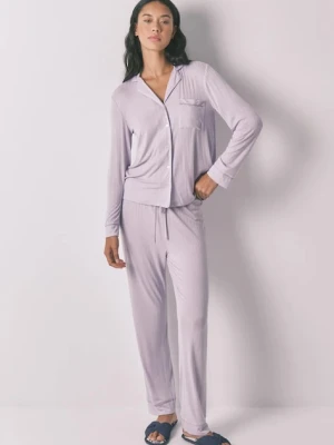 women'secret piżama damska kolor fioletowy 3592438