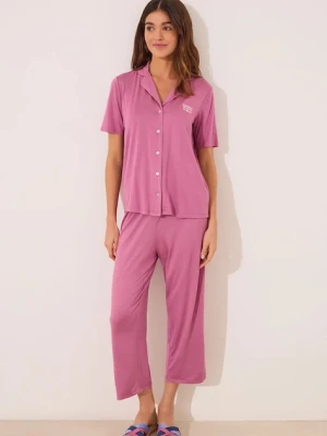 women'secret piżama damska kolor różowy 3599226