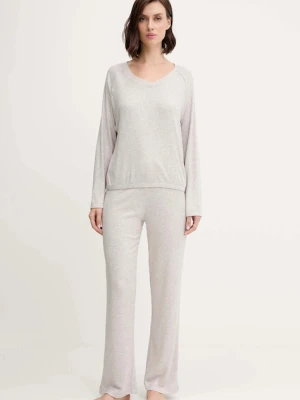 women'secret piżama damska kolor szary 4752535