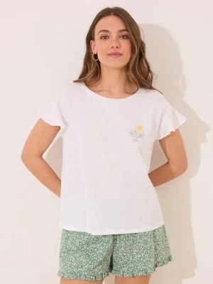 women'secret piżama damska kolor zielony 3592413
