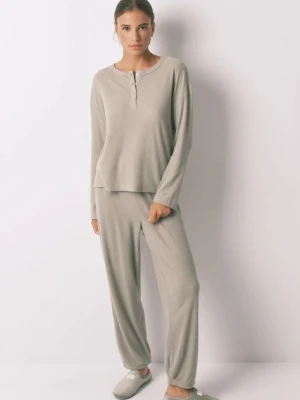 women'secret piżama damska kolor zielony 4752532