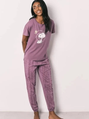 women'secret piżama dwuczęściowa damska bawełniana