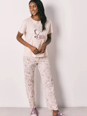 women'secret piżama dwuczęściowa damska bawełniana