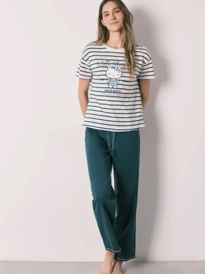 women'secret piżama dwuczęściowa damska bawełniana