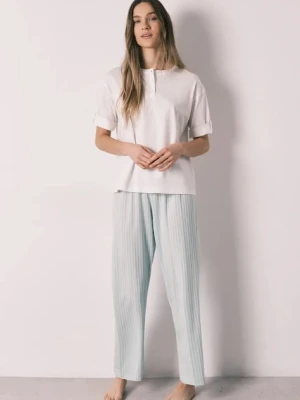 women'secret piżama dwuczęściowa damska bawełniana