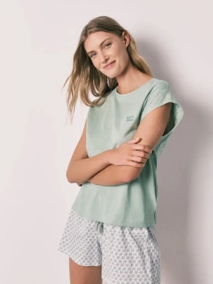 women'secret piżama dwuczęściowa damska bawełniana